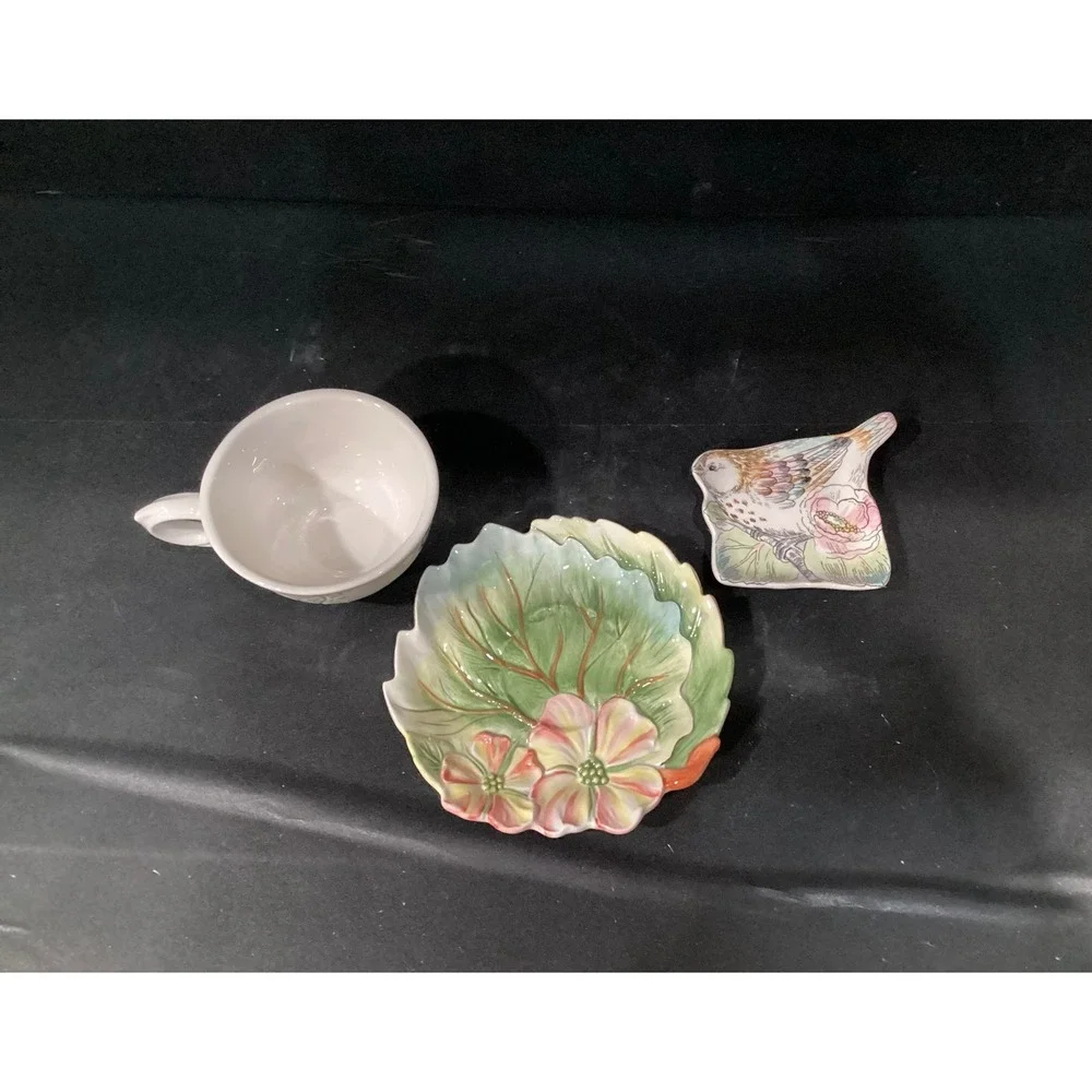 Fitz & Floyd Butterfly Tea Set, English Garden Collection, Replacement Tableware
